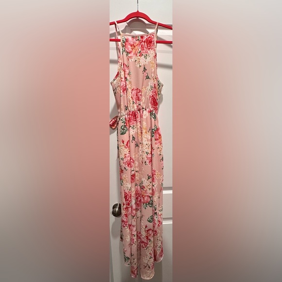 Pink wrap dress - Picture 2 of 4